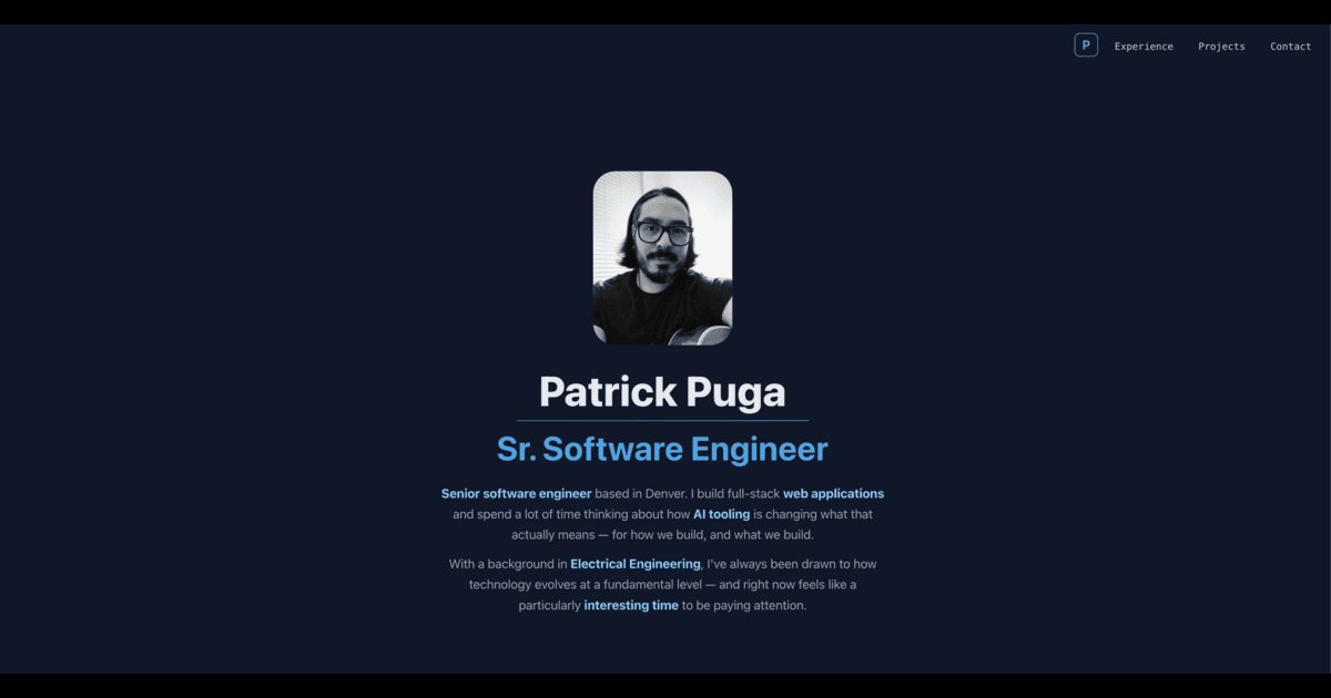 Patrick Puga | Software Engineer